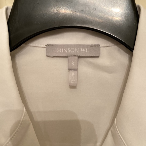 Hinson Wu white no iron tunic - Picture 2 of 6